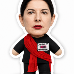 Marina Abramovic Pillow