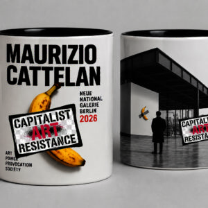 Maurizio Cattelan - Neue National Gallerie Berlin  Mug - CAAR