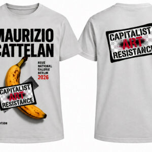 Maurizio Cattelan - Neue National Gallerie Berlin  T-shirt - CAAR